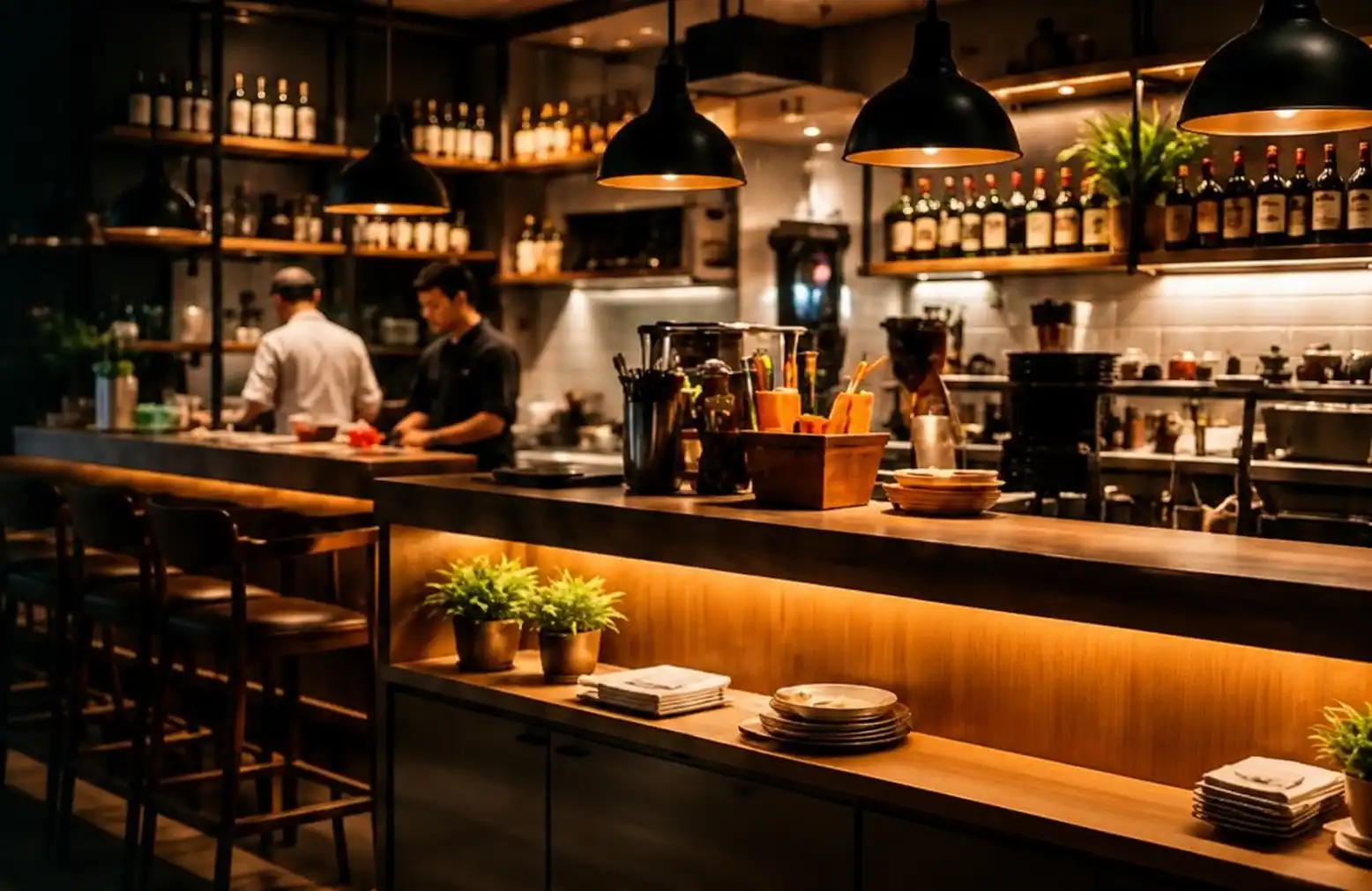 Ambiente de restaurante
